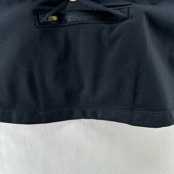 San Jose Sharks Sweatshirt Womens S Levelwear NHL Track 1/2 Zip Pullover Black - Picture 8 of 12